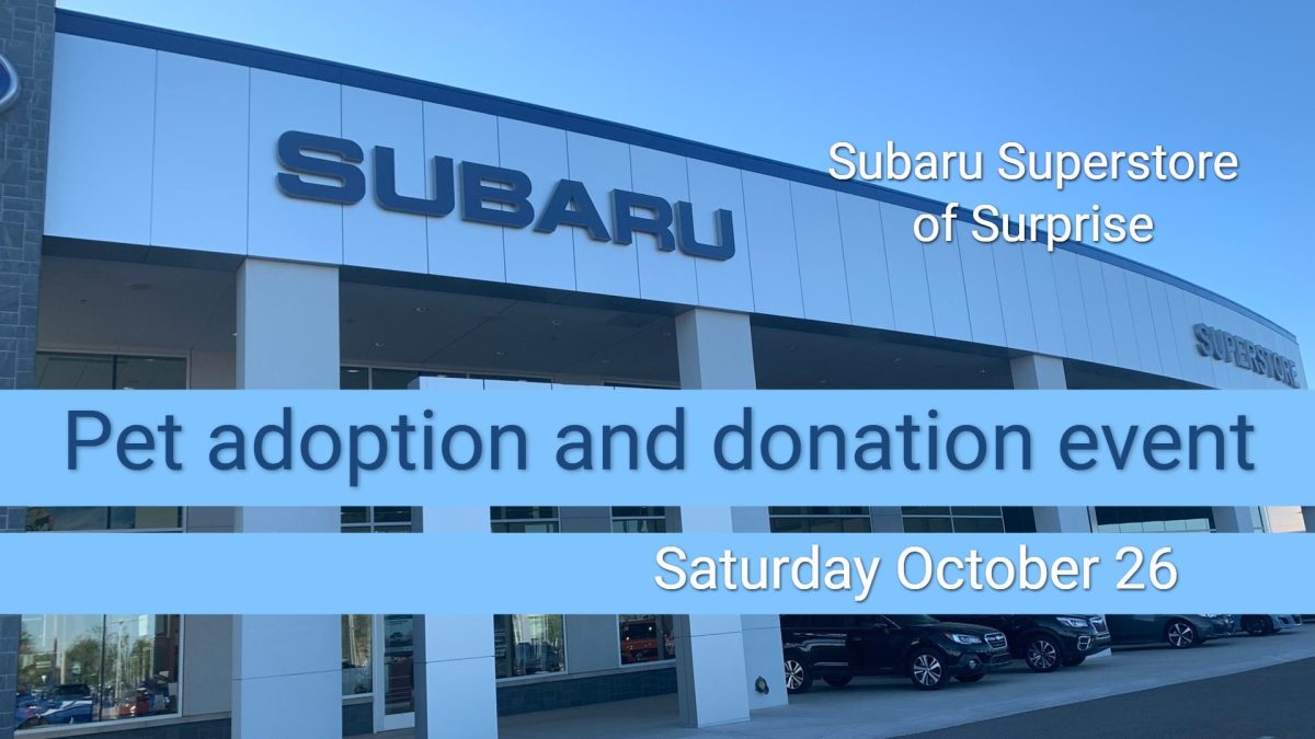 Subaru Adoption & Donation Event Anthem Pets