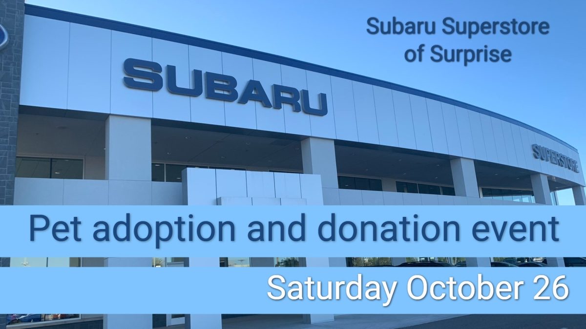 Subaru Adoption & Donation Event Anthem Pets